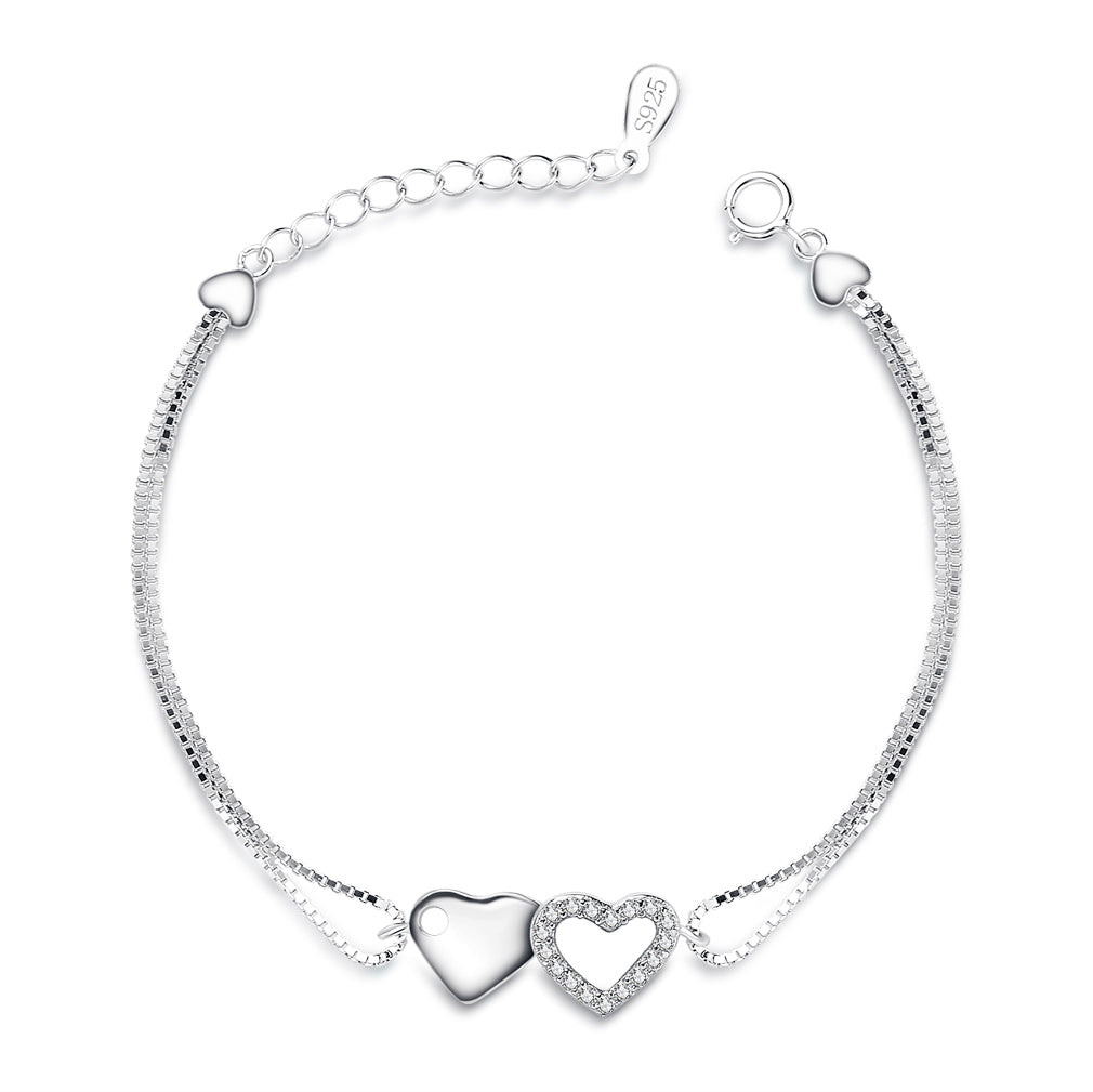 Heart Intertwined Bracelet