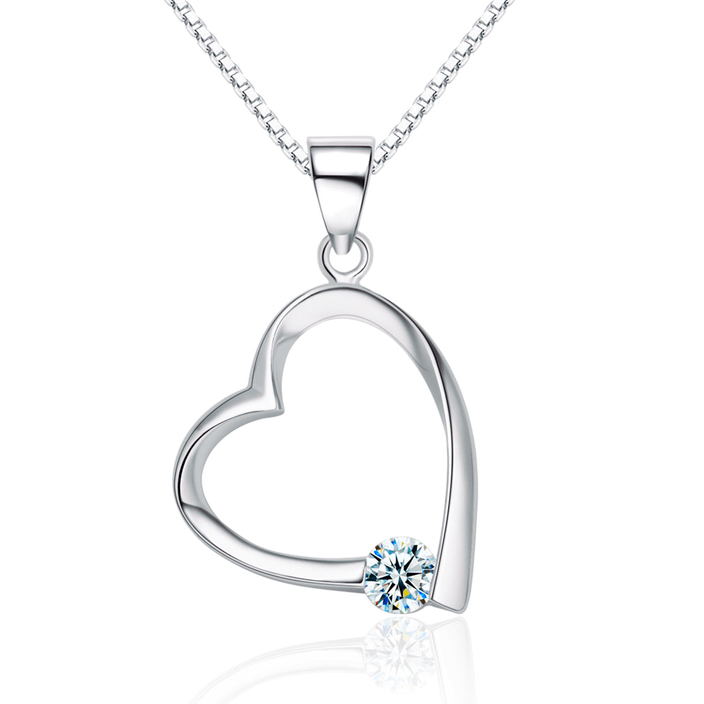 Classic Heart Pendant Necklace